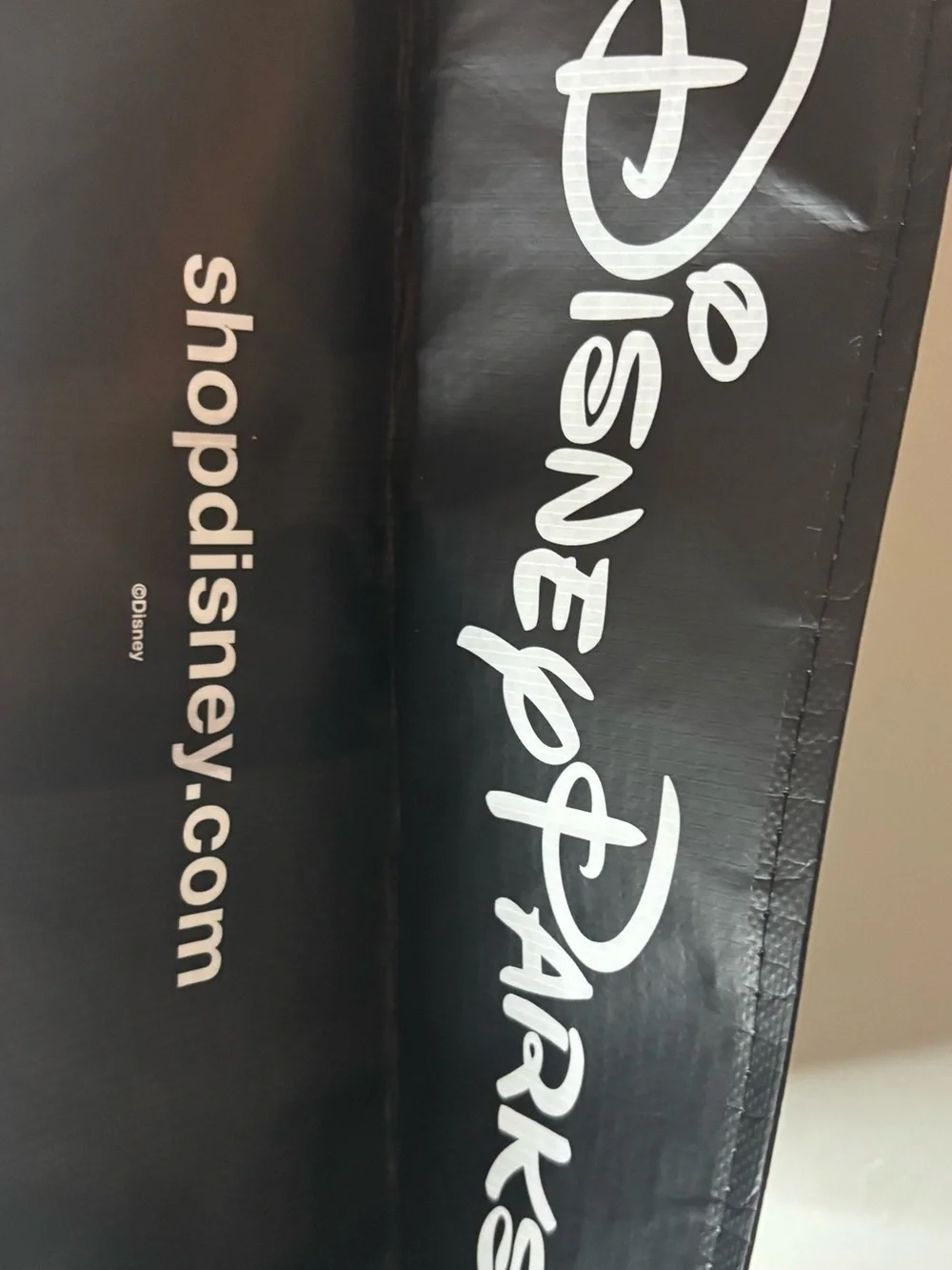 Disney Black and Gray EPCOT Tote Bag